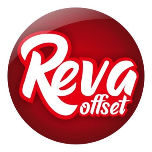 logo reva offset - jasa percetakan murah di surabaya